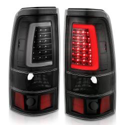 ANZO USA - Tail Light Set LED Black Housing Clear Lens Pair Chevrolet Silverado 1500/2500 1999-2002, 1500 HD/2500 HD 2001-2002, 3500 2001-2003, GMC Sierra 1500 1999-2007, 1500 HD/2500 HD/3500 2001-2006, 2500 1999-2004 ANZO USA - Image 8