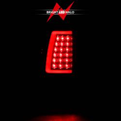 ANZO USA - Tail Light Set LED Black Housing Smoke Lens Pair Chevrolet Silverado 1500/2500 1999-2002, 1500 HD/2500 HD 2001-2002, 3500 2001-2003, GMC Sierra 1500 1999-2007, 1500 HD/2500 HD/3500 2001-2006, 2500 1999-2004 ANZO USA - Image 6