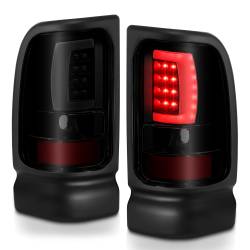 ANZO USA - Tail Light Set LED Black Housing Smoke Lens Pair Dodge Ram 1500 1994-2001, 2500/3500 1994-2002 ANZO USA - Image 8