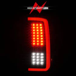 ANZO USA - Tail Light Set LED W/ Light Bar Style Black Housing Smoke Lens Pair Chevrolet Silverado 1500/3500 2007-2013, 2500/2500 HD/3500 HD 2007-2014 ANZO USA - Image 6