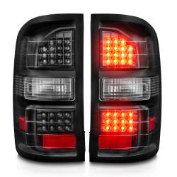 ANZO USA - Tail Light Set LED Black Housing Clear Lens Pair GMC Sierra 1500 2015-2018, 2500 HD/3500 HD 2014-2018 ANZO USA - Image 7