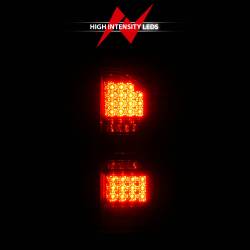 ANZO USA - Tail Light Set LED Chrome Housing Smoke Lens Pair GMC Sierra 1500 2015-2018, 2500 HD/3500 HD 2014-2018 ANZO USA - Image 6
