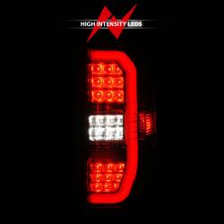 ANZO USA - Tail Light Set LED Tube Sequential Signal Chrome Housing Red/Clear Lens Pair GMC Sierra 1500/2500 HD/3500 HD 2014-2019, 1500 Limited 2019 ANZO USA - Image 6