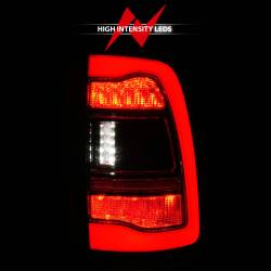 ANZO USA - Tail Light Set LED Tail Lights Black Clear Lens W/Assembly Sequential LED Turn Signal Black Housing Pair Dodge Ram 1500/2500/3500 2009-2018 ANZO USA - Image 6