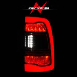 ANZO USA - Tail Light Set LED Sequential LED Turn Signal Black Housing Smoke Lens Pair Dodge Ram 1500/2500/3500 2009-2010, Ram 1500/2500/3500 2011-2018 ANZO USA - Image 6