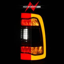 ANZO USA - Tail Light Set LED Sequential LED Amber Switchback Turn Signal Black Housing Smoke Lens Pair Dodge Ram 1500/2500/3500 2009-2010, Ram 1500/2500/3500 2011-2018, Ram 1500 2019-2023 ANZO USA - Image 6