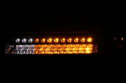 ANZO USA - LED Clear Lens Black Housing Amber Reflector Pair Chevrolet Silverado 1500/2500 1999-2002, 1500 HD/2500 HD/3500 2001-2002, Chevrolet Suburban 1500/2500/Tahoe 2000-2006 ANZO USA - Image 3