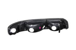 ANZO USA - Euro Clear Lens Black Housing Amber Reflector Pair Chevrolet Silverado 1500/2500 1999-2002, 1500 HD/2500 HD/3500 2001-2002, Chevrolet Suburban 1500/2500/Tahoe 2000-2006 ANZO USA - Image 2