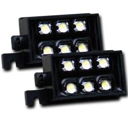 Cargo Area Light LED Bed Rail Auxiliary Light Incl. 2 Strands Of Lights 4 Pod Per Strand Kit Includes 2 Lighting Strands 4 Pods Per Strand ANZO USA