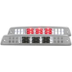 Center High Mount Stop Light LED Clear Lens Chrome Housing B-Series Dodge Ram 1500 1994-2001, 2500/3500 1994-2002 ANZO USA