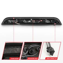ANZO USA - Center High Mount Stop Light LED Clear Lens Ford F-150 2015-2023, Ford F-250/F-350/F-450 Super Duty 2017-2022, Ford Ranger 2019-2023 ANZO USA - Image 5