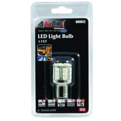 Tail Light Bulb LED 1157 28 LEDS 1 3/4 Inch Tall Red ANZO USA