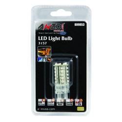 Tail Light Bulb LED 3157 30 Smds 2 Inch Tall Amber ANZO USA