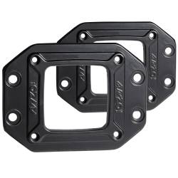 Headlight Bracket Rugged Vision Off Road LED Mount Brackets 3 Inch X 3 Inch Flush Mount Fits Anzo Rugged 881045 & 881052 3x3 LED Lights ANZO USA