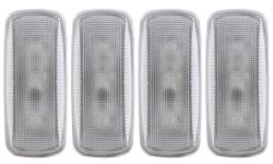 Side Marker Light Assembly LED Dually Fender Lights Clear Lens LED Replacement Kit For Factory Fender Lights LED Replacement Kit For Factory Fender Lights Only Dodge Ram 3500 2010, Ram 2500 2012-2013, Ram 3500 2011-2015 ANZO USA