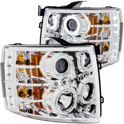 ANZO USA - ANZO USA Projector Headlight Set w/Halo 111086 - Image 1