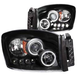 ANZO USA - ANZO USA Projector Headlight Set w/Halo 111104 - Image 1