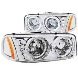 ANZO USA - ANZO USA Crystal Headlight Set w/Halo 111208 - Image 1