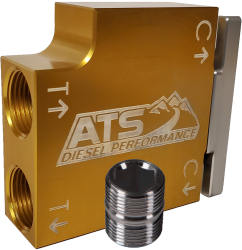 ATS Thermal Bypass Valve Up-Grade 2019+ 6.7L Cummins W/ Billet Filter Coupler