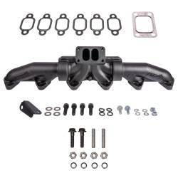 ATS Pulse Exh Manfld 1994-Early 1998 5.9L 12V Cummins 3-Pc T3 w/ Gaskets Turbo Hardware