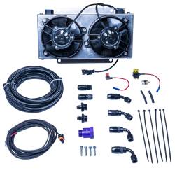 ATS Diesel Performance - ATS Universal Trans Cooler Kit, 19 Row w/ Dual Fan 3/8 Inch Lines - Image 5