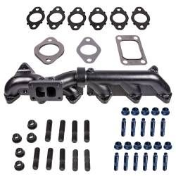 ATS Pulse Exh Manfld 2007.5-2018 6.7L Cummins 2-Pc Holset w/ ML Gaskets Prem Hardware
