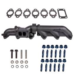 ATS Pulse Exh Manfld 2003-2007 5.9L Cummins 2-Pc T3 w/ Gaskets Prem Hardware